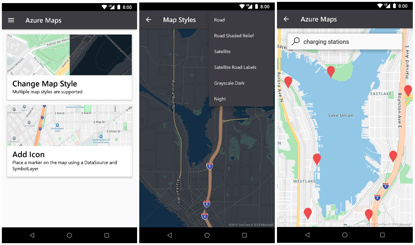 Усиление мобильности с помощью новых служб Azure Maps и SDK
