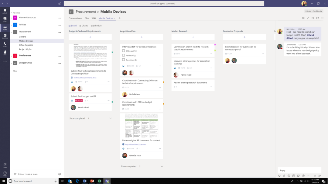 В какой пакет офисных программ входит microsoft teams