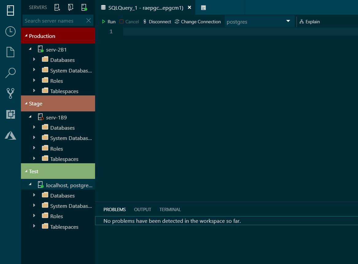 Azure Data Studio: редактор графического интерфейса с открытым исходным кодом для Postgres