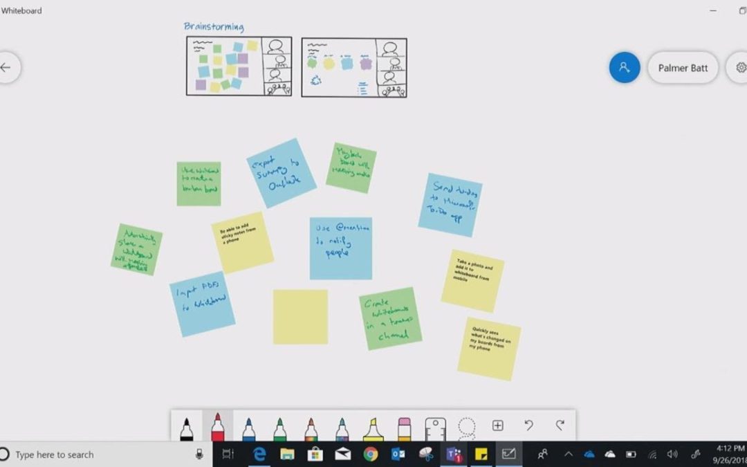 Анонс новинок Whiteboard для Surface Hub