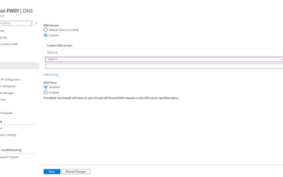 Новые расширенные функции DNS в брандмауэре Azure – теперь в свободном доступе